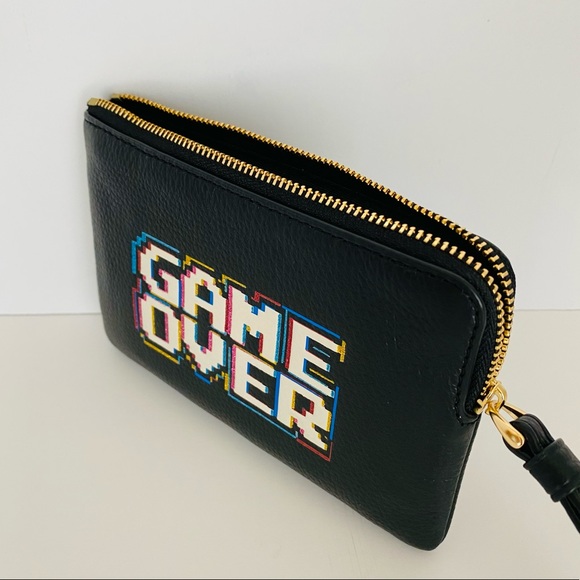 Coach Pac-Man Game Over Wristlet - Picture 4 of 10